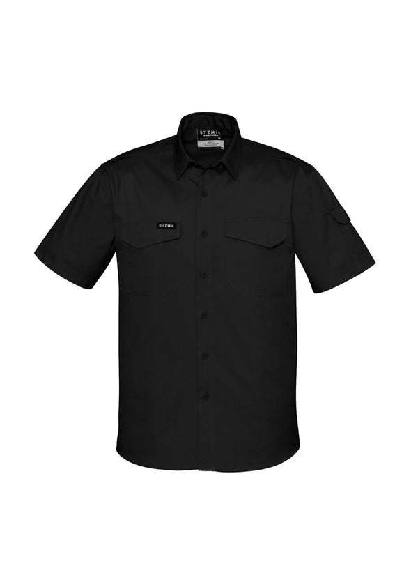 Mens Rugged Cooling S/S Shirt - Embroidery Included (Minimum 12 Shirts)