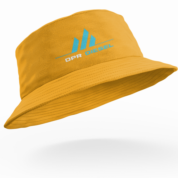 100 x Custom Bucket Hats - One Embroidered Logo (Contact Us For Additional Decorations)